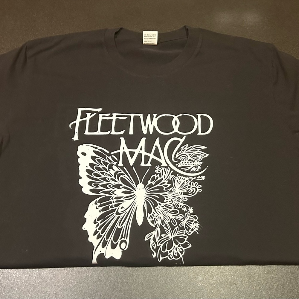 2xl unbranded Fleetwood Mac Black Tshirt - Picture 2 of 3